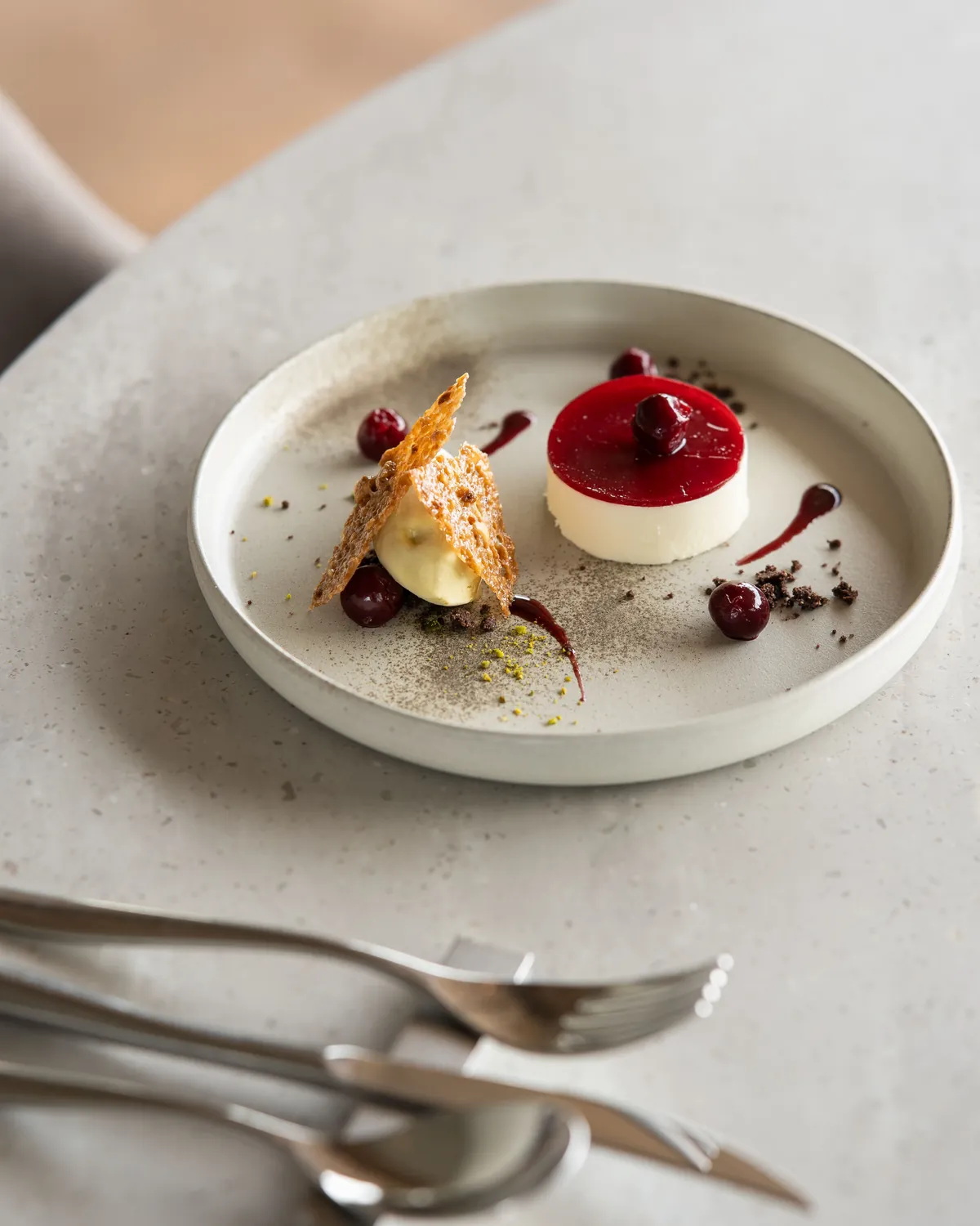 Le letchi de Saint-Joseph, sorbet lait caillé