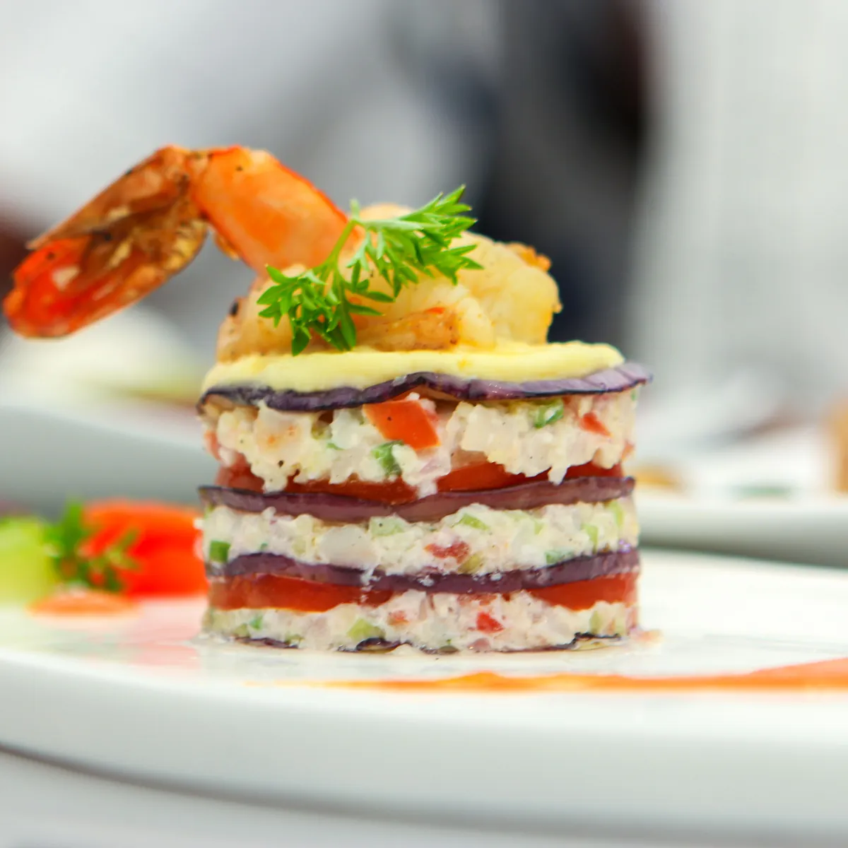 Une entrée du menu Le Récif