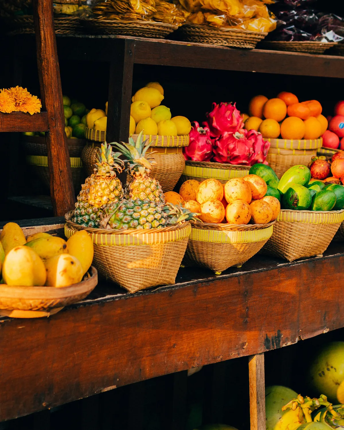 L’étal du matin, fruits et légumes du jour